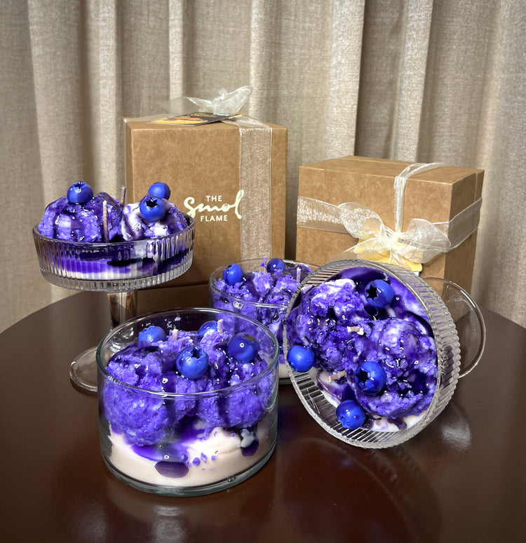 Blueberry Sundae Candle – Bowl (300 ml)