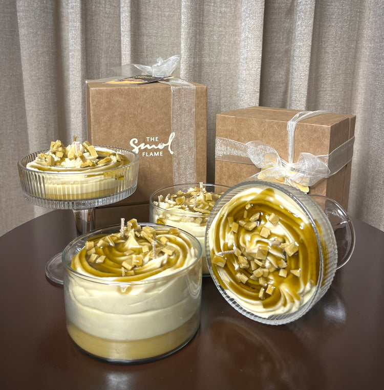 Butterscotch Crème Candle – Bowl (300 ml)