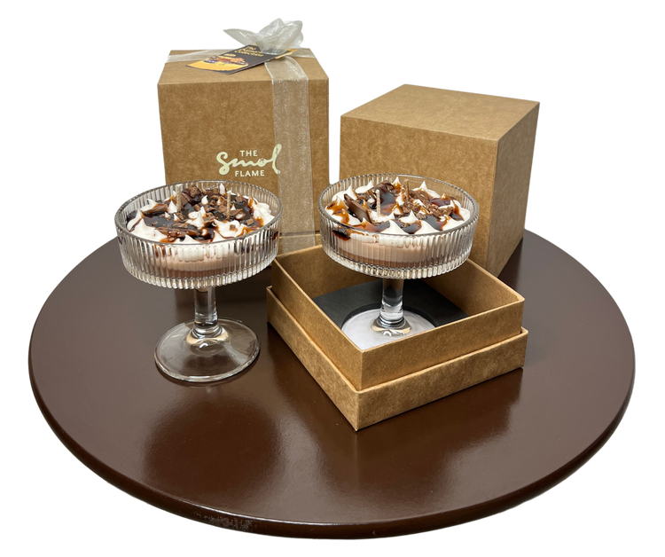 Chocolate Mousse Candle – Ice Cream Jar (150 ml)