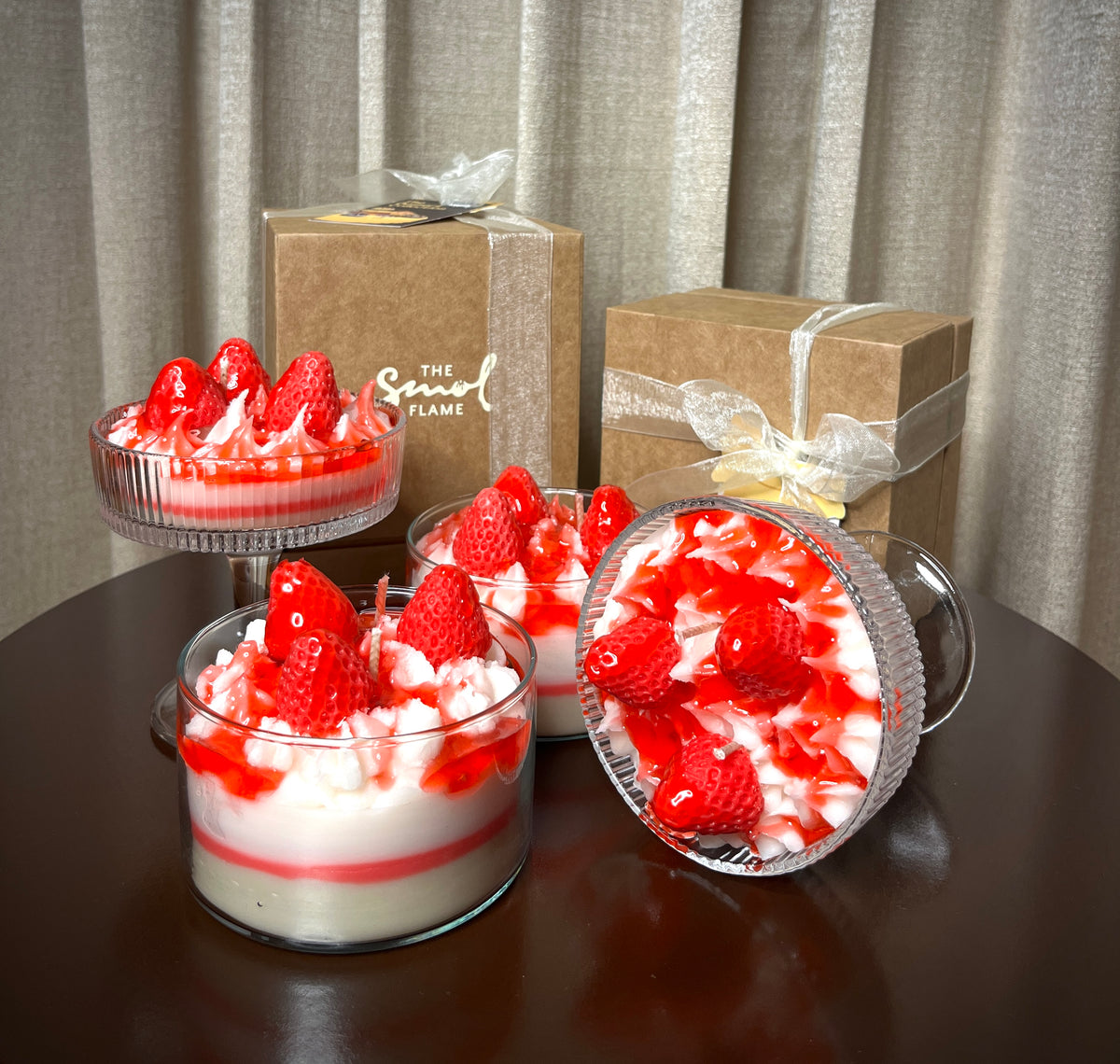 Strawberry Shortcake Candle – Bowl (300 ml)