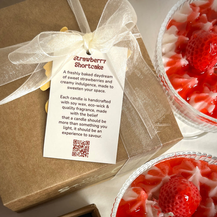 Strawberry Shortcake Candle – Bowl (300 ml)