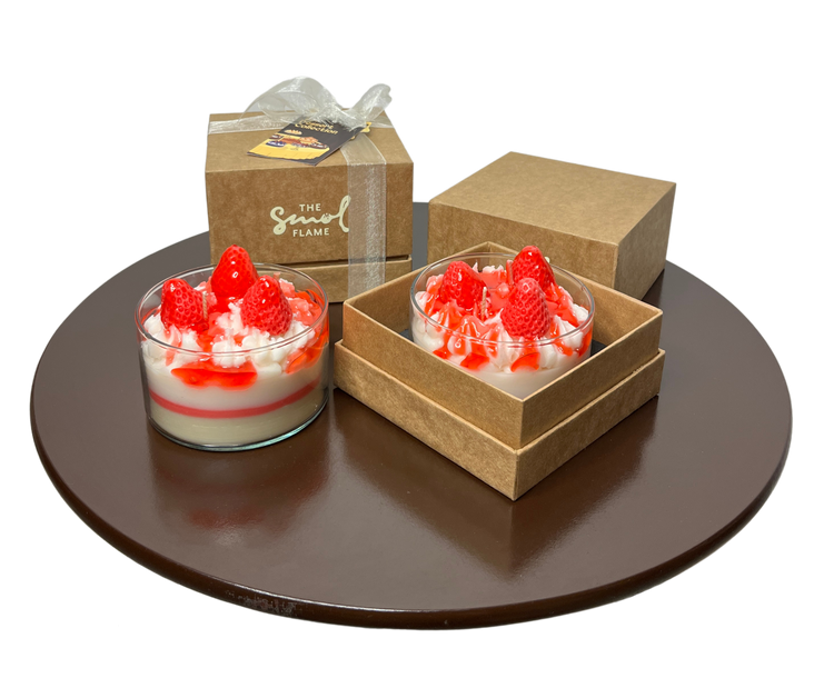 Strawberry Shortcake Candle – Bowl (300 ml)